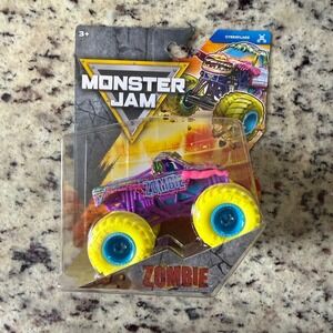 Monster Jam Zombie Monster Truck Cyberflare Series 45 1:64 Scale Spin Master New